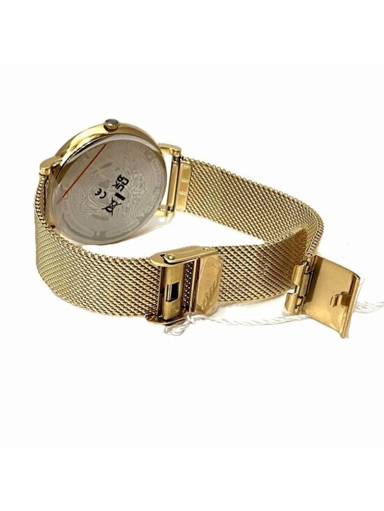 Versace Watch SS Quartz Gold Dial
